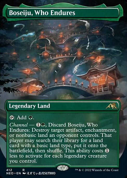 Boseiju, Who Endures - Kamigawa: Neon Dynasty #412 (Non-Foil)