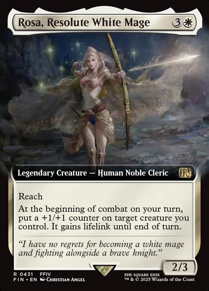 Rosa, Resolute White Mage - Final Fantasy #431 (Non-Foil)