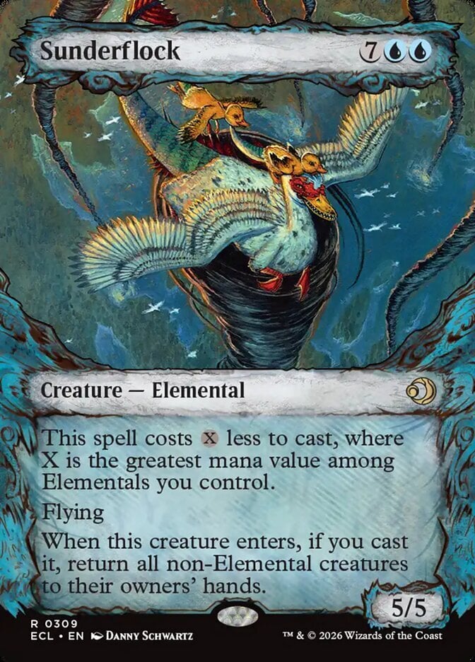 Sunderflock - Lorwyn Eclipsed #309 (Non-Foil)