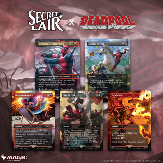 Magic: The Gathering™ Secret Lair X Marvel's Deadpool