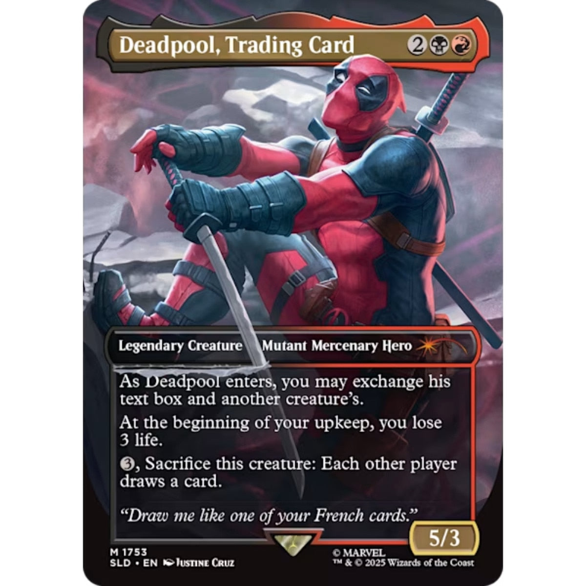 Magic: The Gathering™ Secret Lair X Marvel's Deadpool